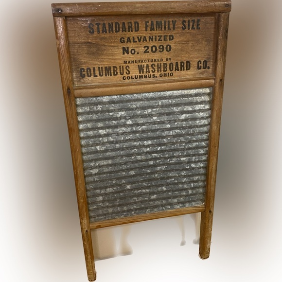 Columbus Washboard Co Wall Decor Vintage Columbus Washboard